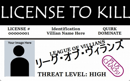 Villain League Registration Pass